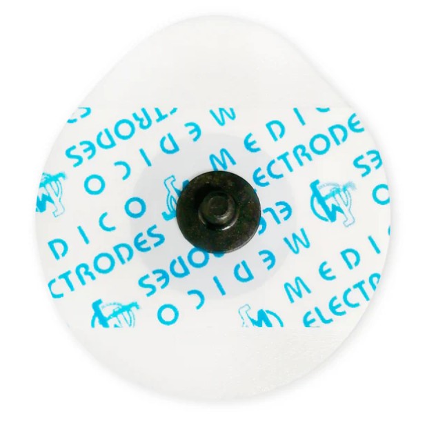 Electrodo ECG, adulto, radiolúcido. Marca Medico Electrodes.