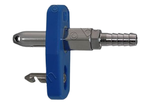 Conexión ER tipo CHEMETRON a espiga 1/4 para Óxido Nitroso (N2O)