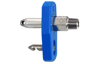 Conexión ER tipo CHEMETRON a NPT M de 1/8" para Óxido Nitroso (N2O)