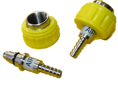 Conexión Roscable H Tipo DISS para Aire, a espiga 1/4