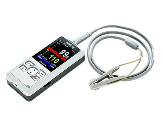 Oxímetro de pulso portátil, marca MINDRAY